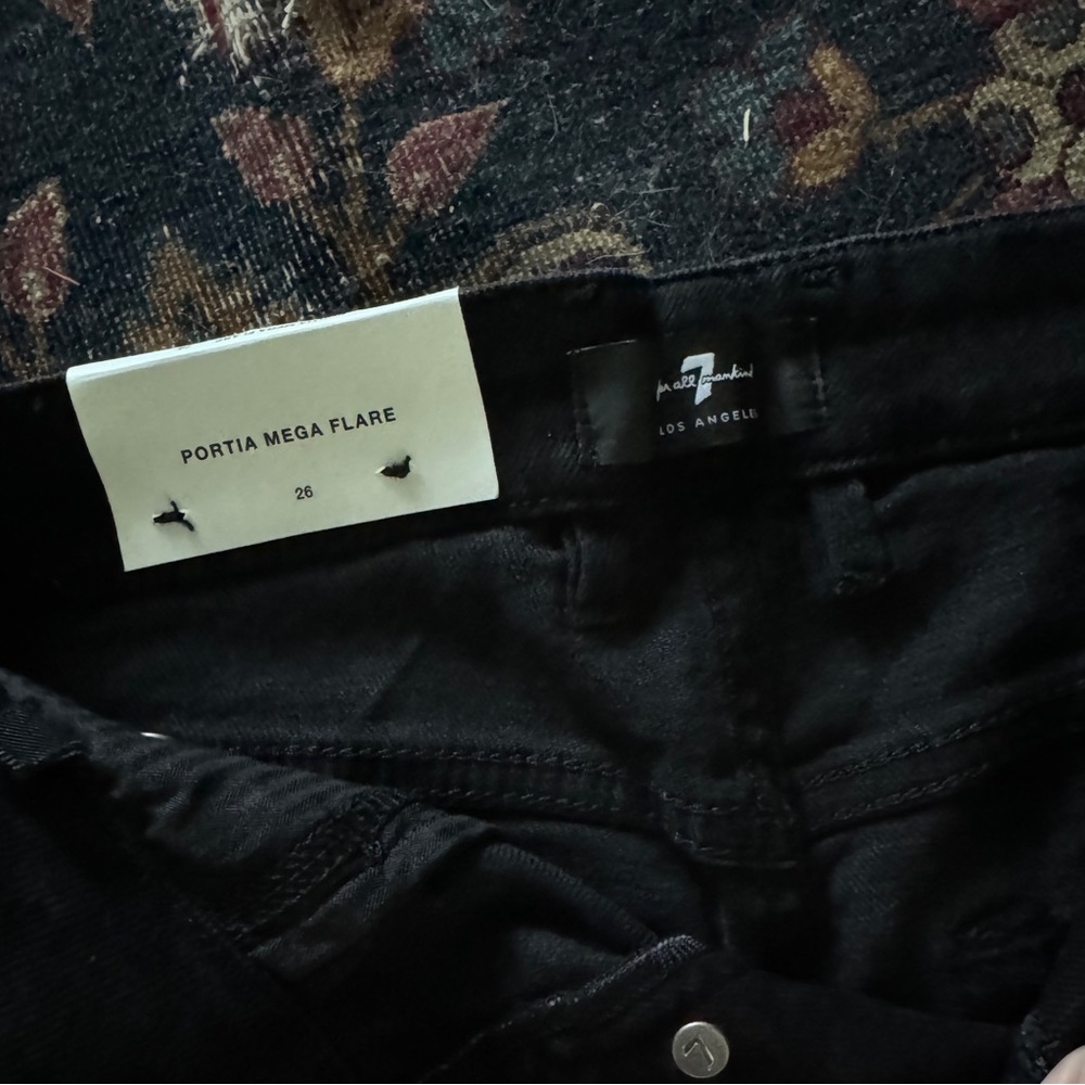 7 For All Mankind Portia Flare Jeans - Picture 2 of 3